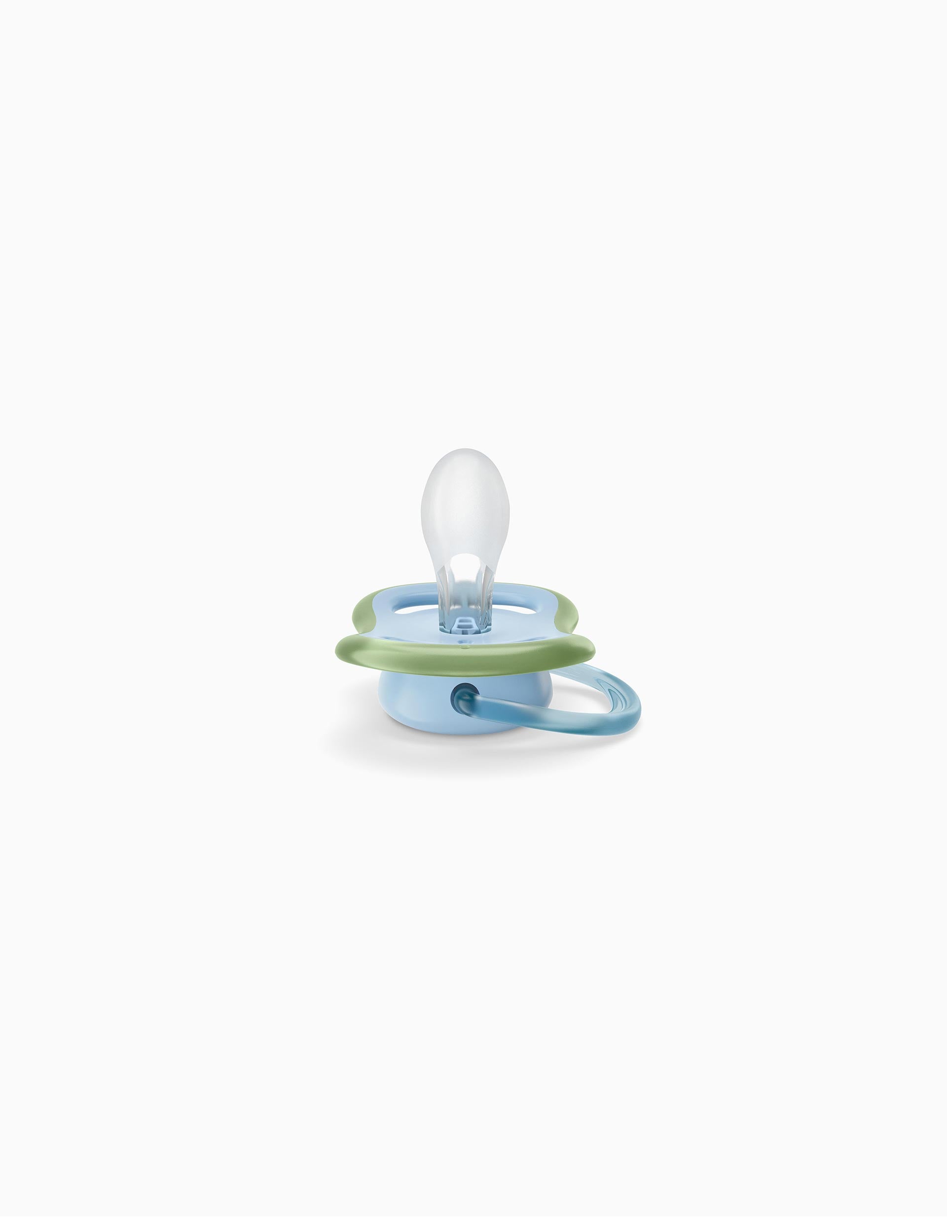 2 Chupetas Philips/Avent Ultra Air Silicone 0-6M, Azul/Verde