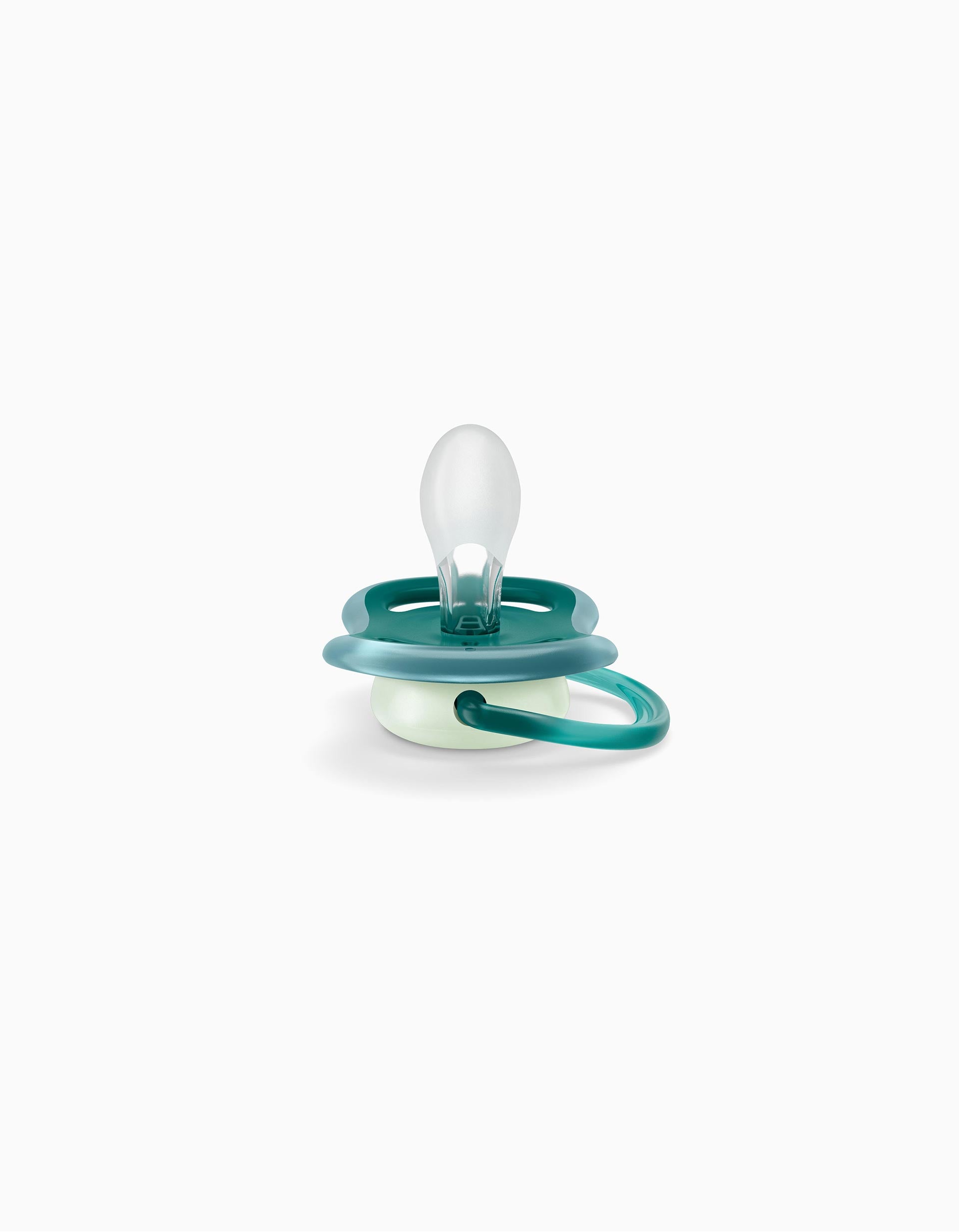 2 Chupetas Philips/Avent Ultra Air Silicone Brilha No Escuro 6-18M, Moon/Star