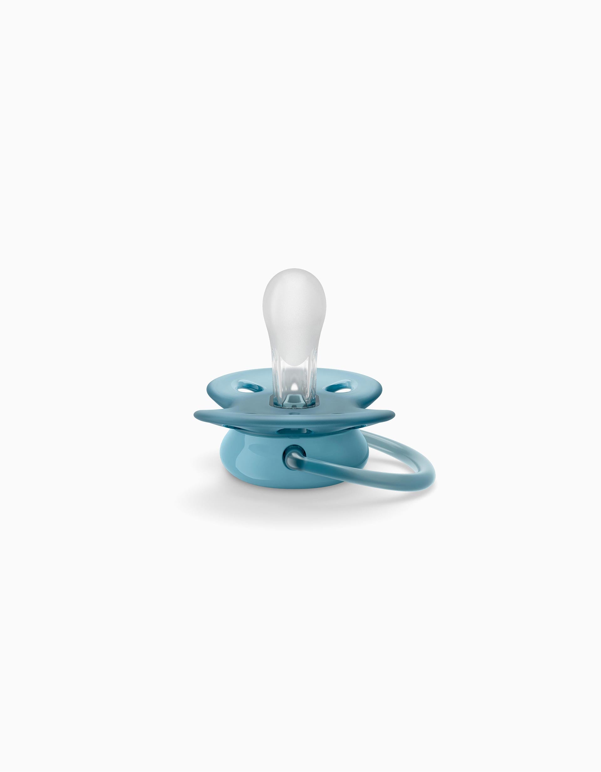 2 Chupetas Philips/Avent Ultra Soft Silicone 6-18M, Azul/Cinza