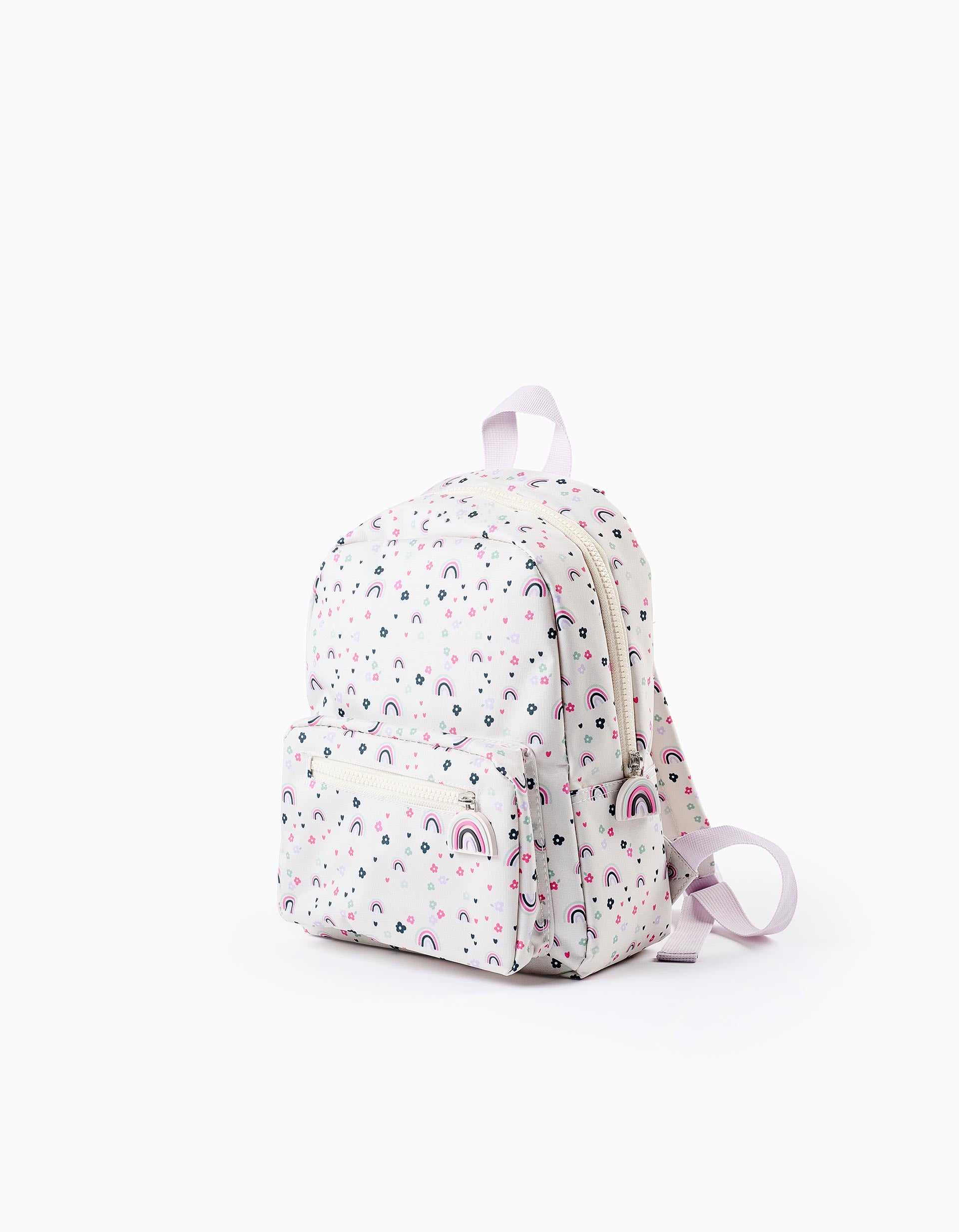 Backpack for Baby Girls 'Rainbow', Beige/Purple