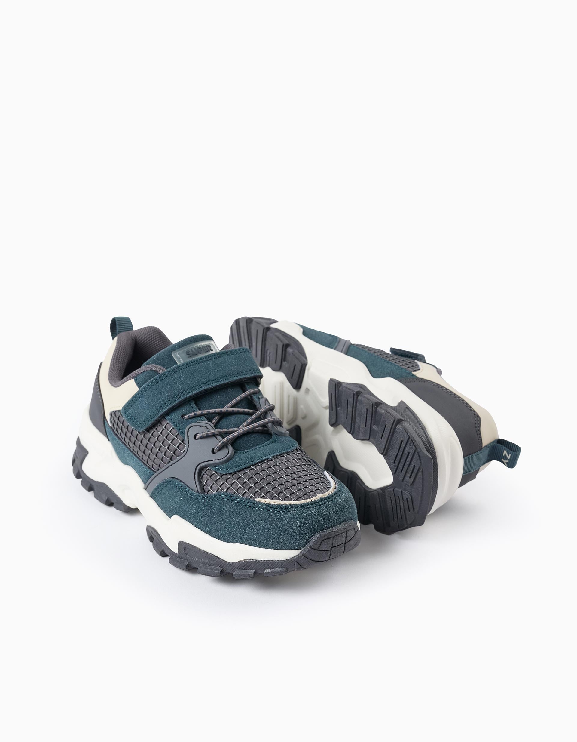 Trainers for Boys 'ZY Superlight', Green/Dark Grey