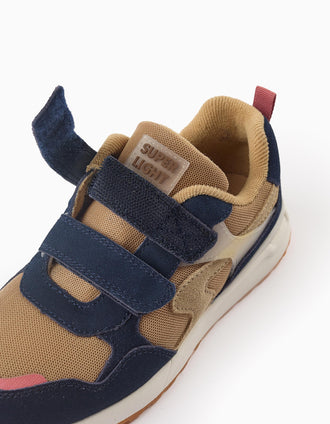 Baskets pour Bébé Garçon 'ZY Superlight Runner', Camel/Bleu