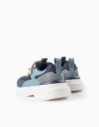 Baskets pour Garçon 'ZY Superlight', Beige/Bleu