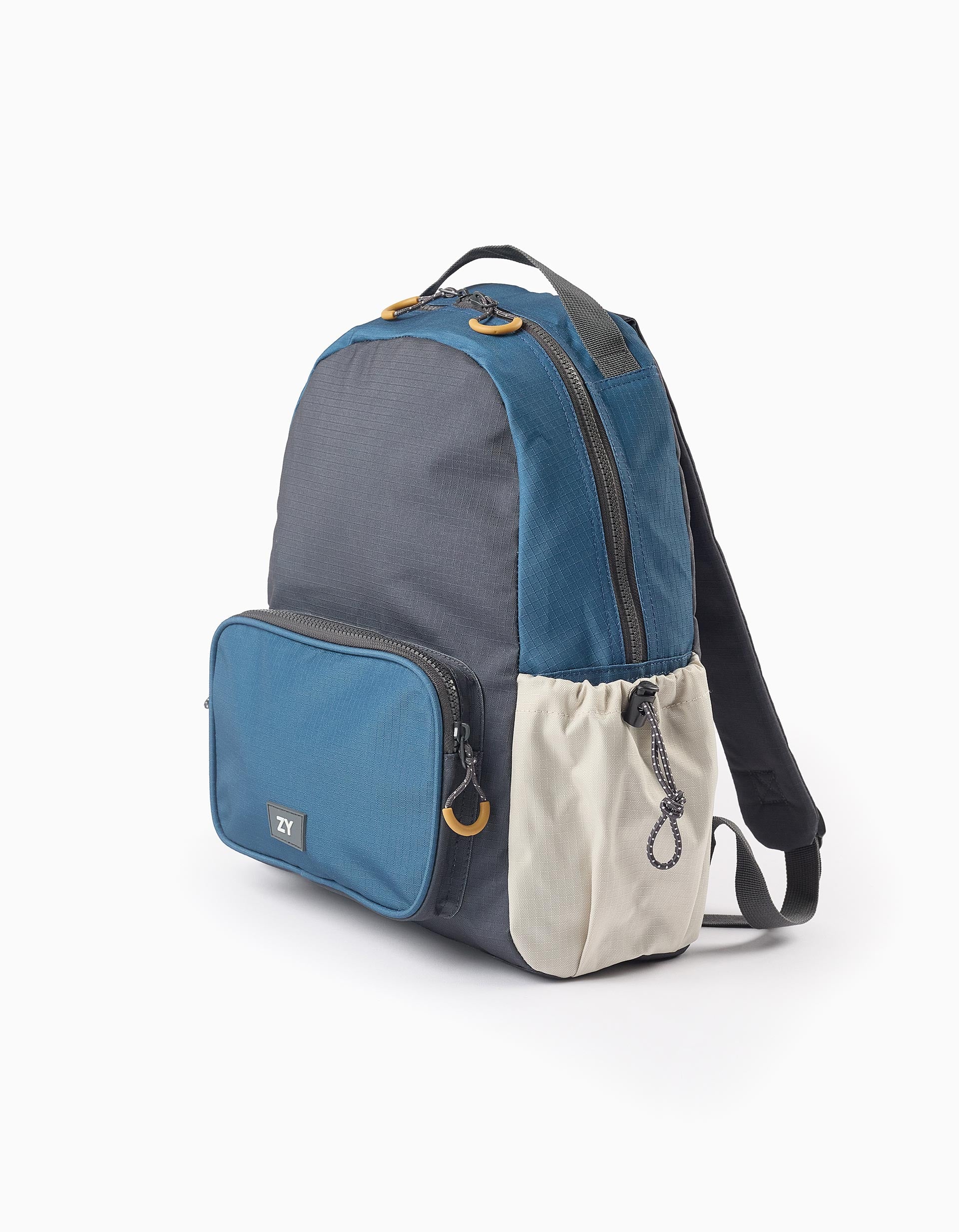 Backpack for Boys, Grey/Blue