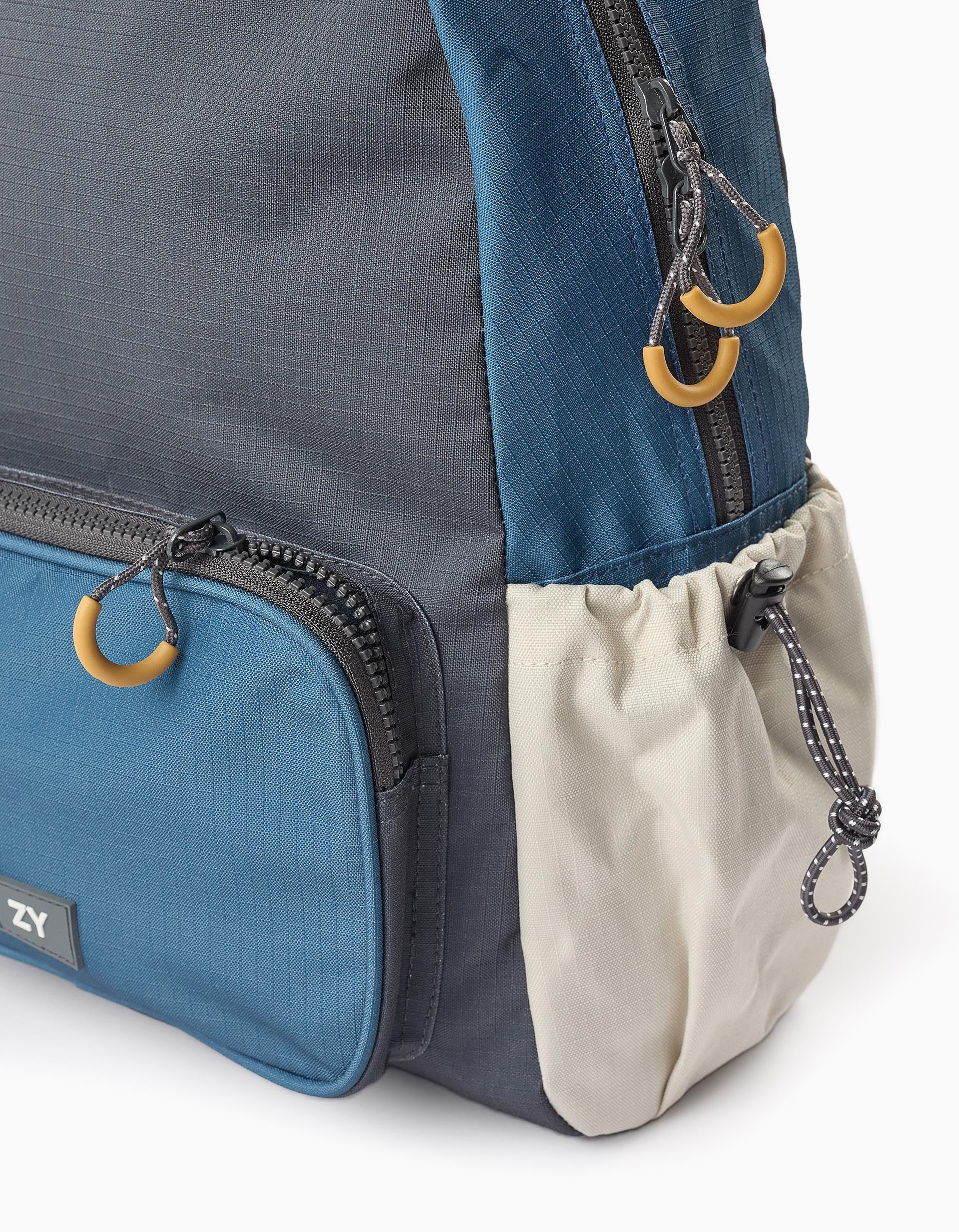 Backpack for Boys, Grey/Blue