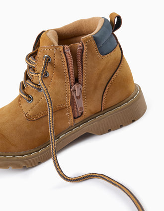 Bottes de Montagne pour Garçon, Camel