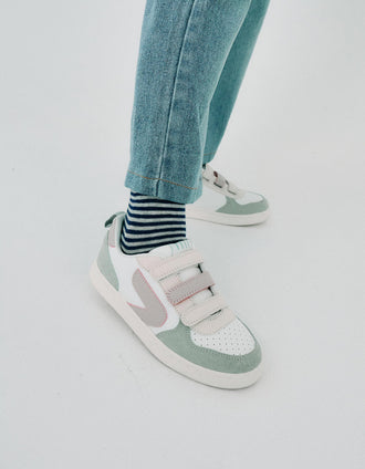Sapatilhas para Menina 'ZY Move', Branco/Rosa/Verde