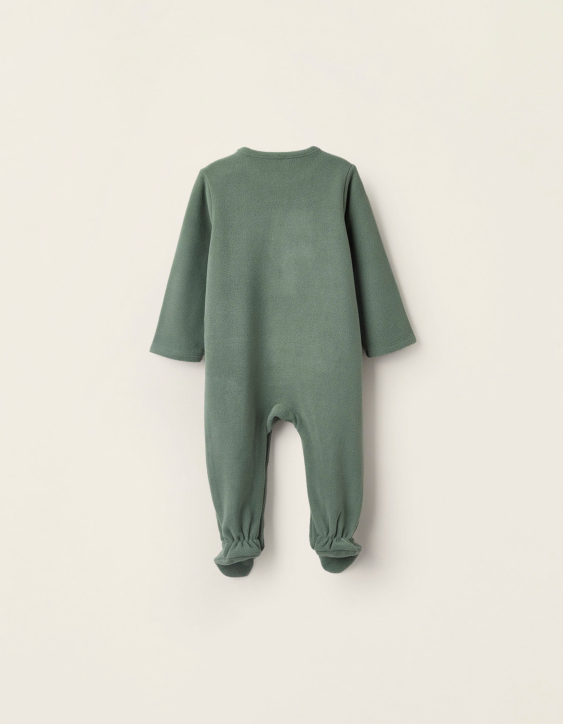 Polar Sleepsuit for Baby Boys 'T-Rex', Green