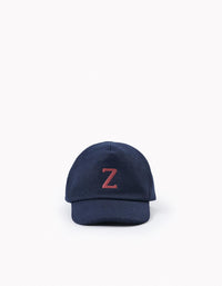 Casquette en Feutre ZY pour Bébé et Garçon, Bleu Foncé