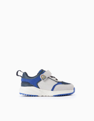 Zapatillas para Bebé Niño 'ZY Superlight - Taxi', Gris/Azul