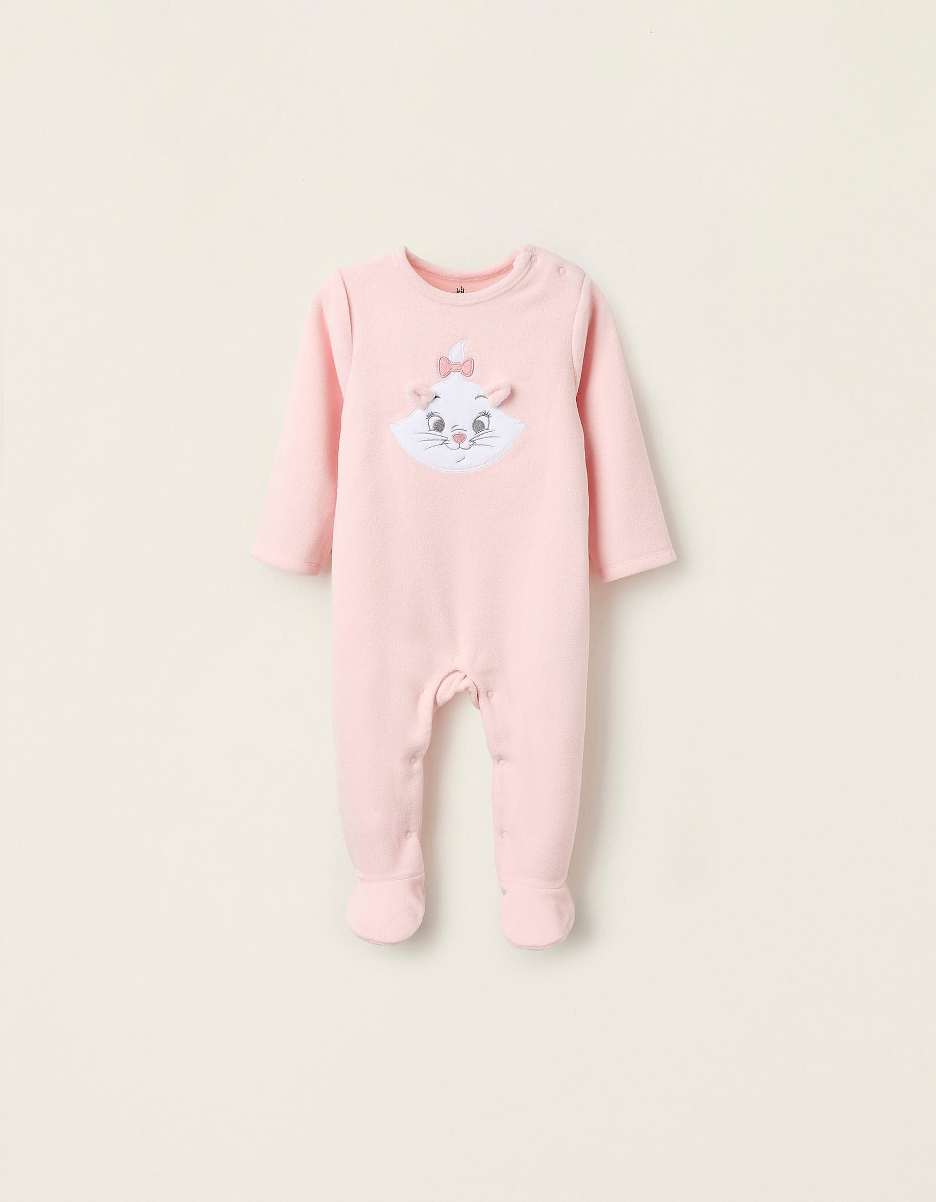 Polar Sleepsuit for Newborn Girls 'Aristocats', Pink