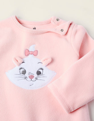 Babygrow Polar para Bebé Menina 'Aristogatos', Rosa