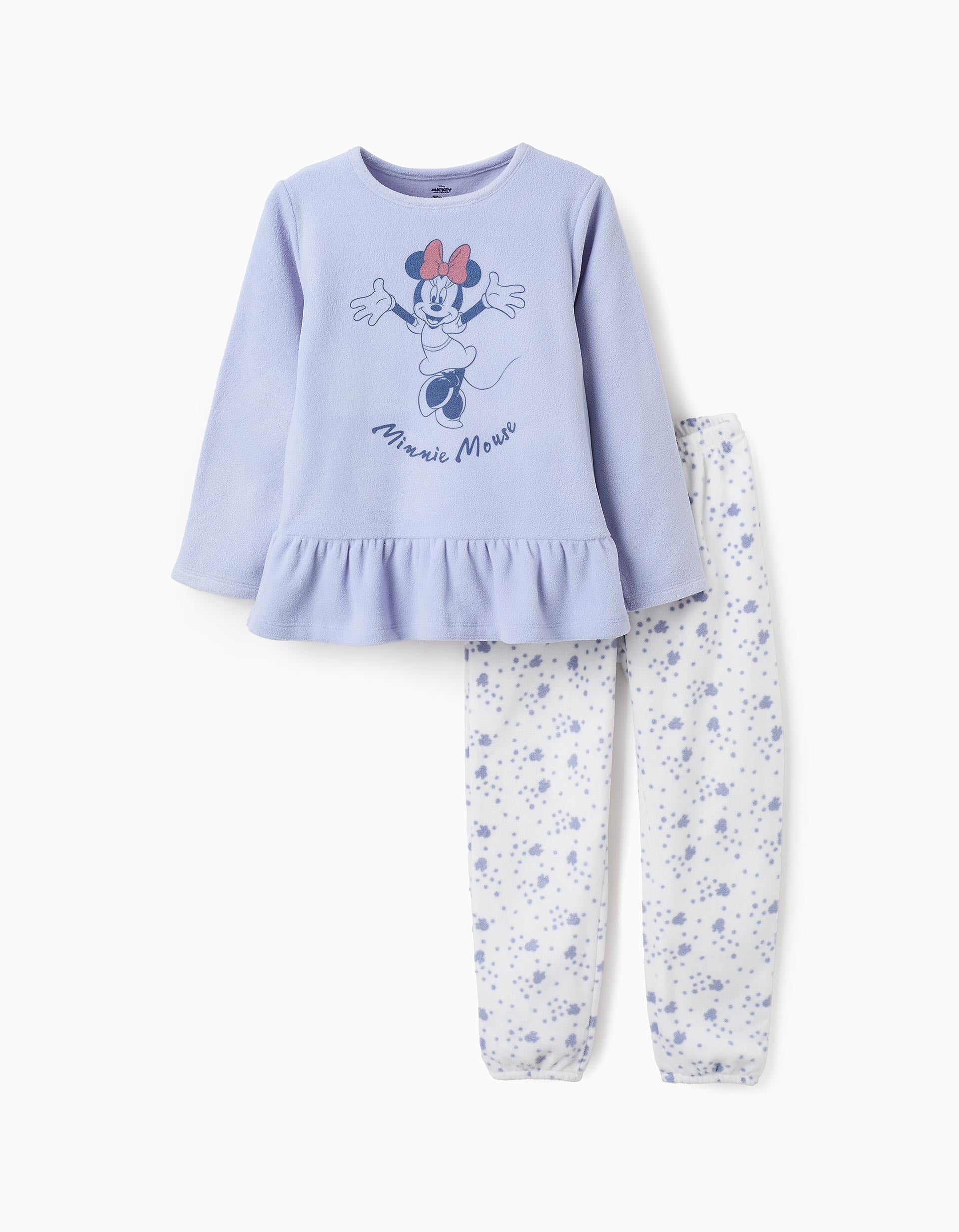 Polar Pyjama for Girls 'Minnie', Blue/White