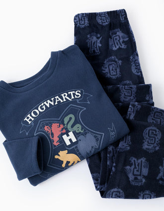 Pijama Polar para Niño 'Harry Potter', Azul Oscuro