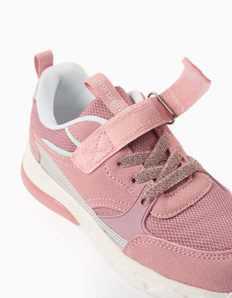 Sapatilhas com Luzes para Menina 'Superlight Runner', Rosa
