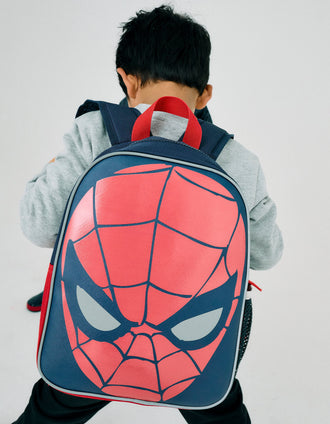 Mochila para Bebé y Niño 'Spider-Man', Azul Oscuro
