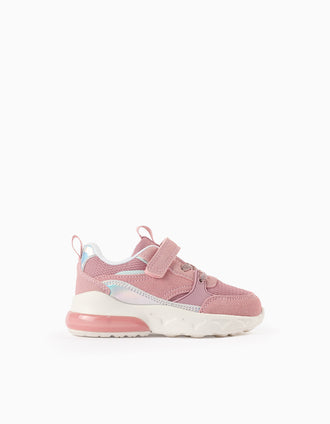 Baskets Lumineuses pour Bébé Fille 'Superlight Runner', Rose