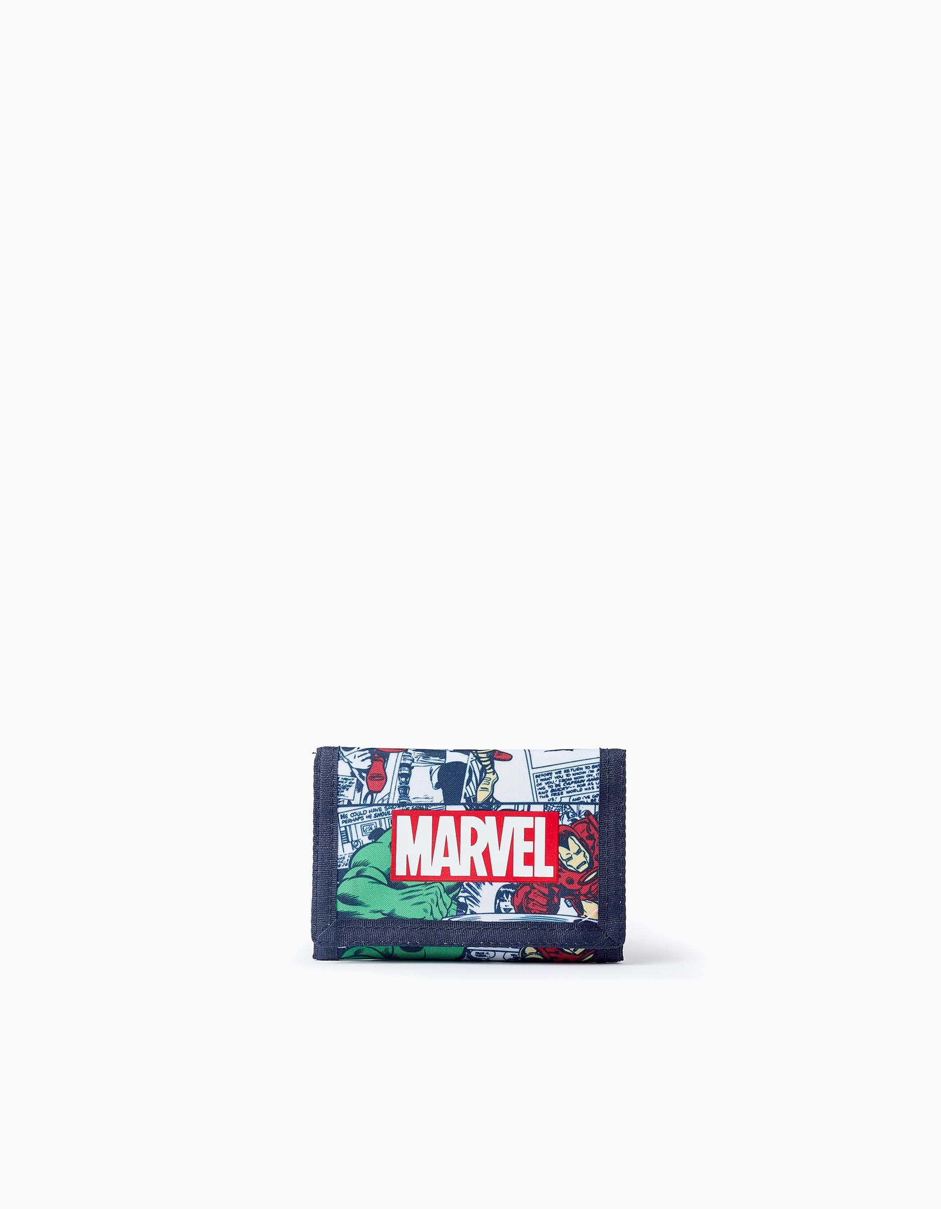 Fabric Wallet for Boys 'Avengers', Dark Blue