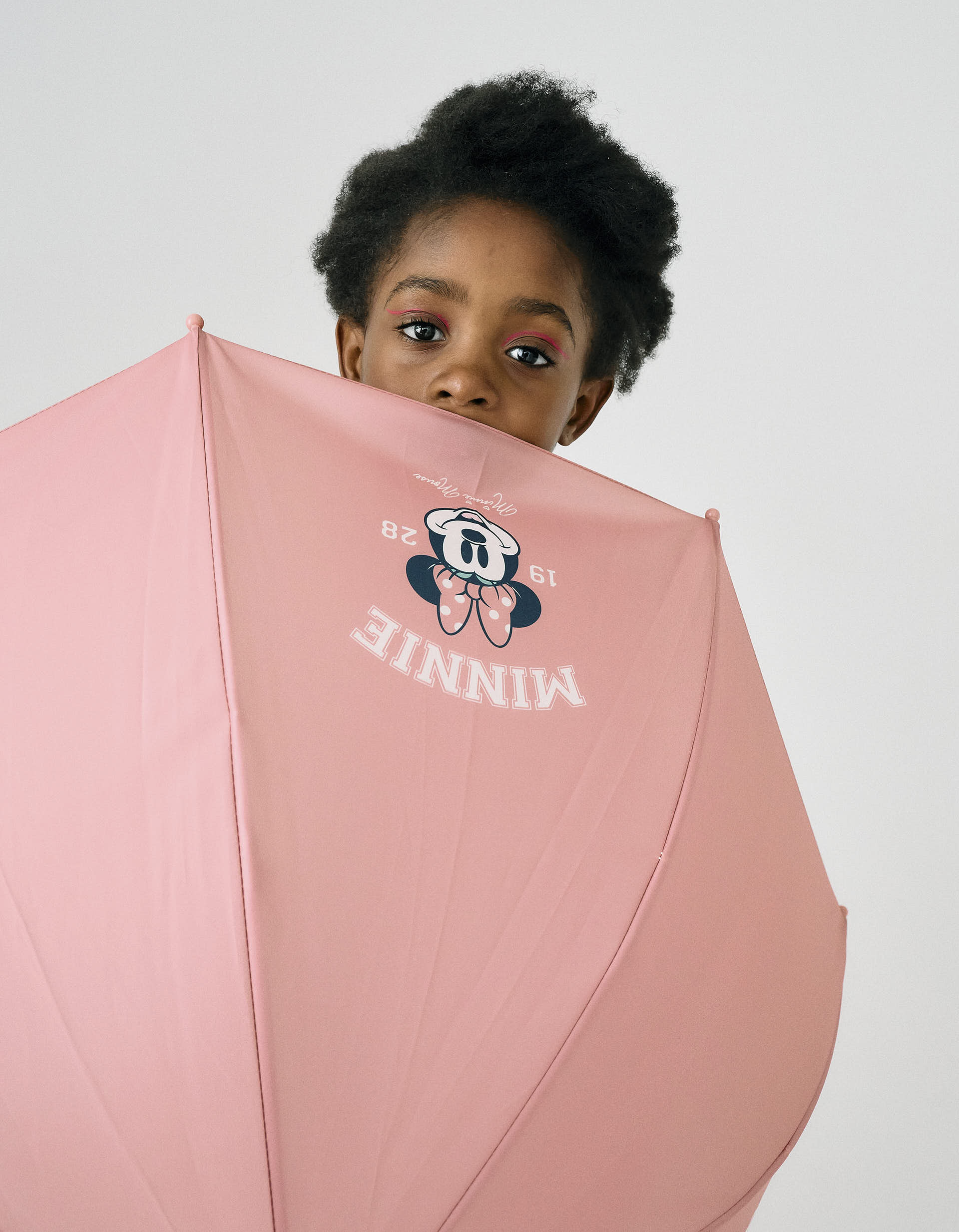 Umbrella for Babies and Girls 'Minnie', Pink