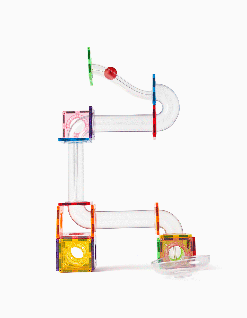 Peças Magnéticas Imanix Tobogan 50Pcs 3A+