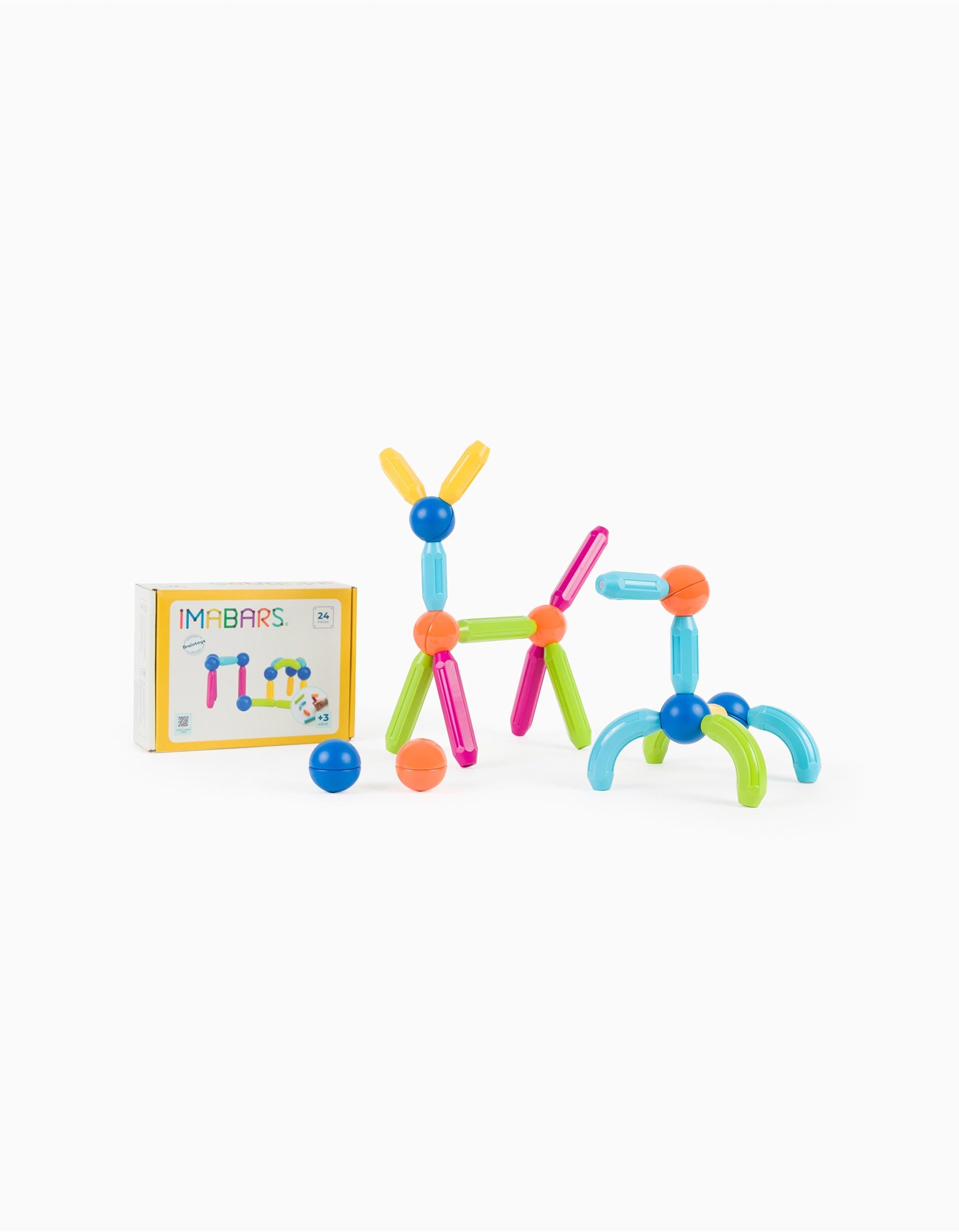 Barras Magnéticas Imanix 24Pcs 3Y+