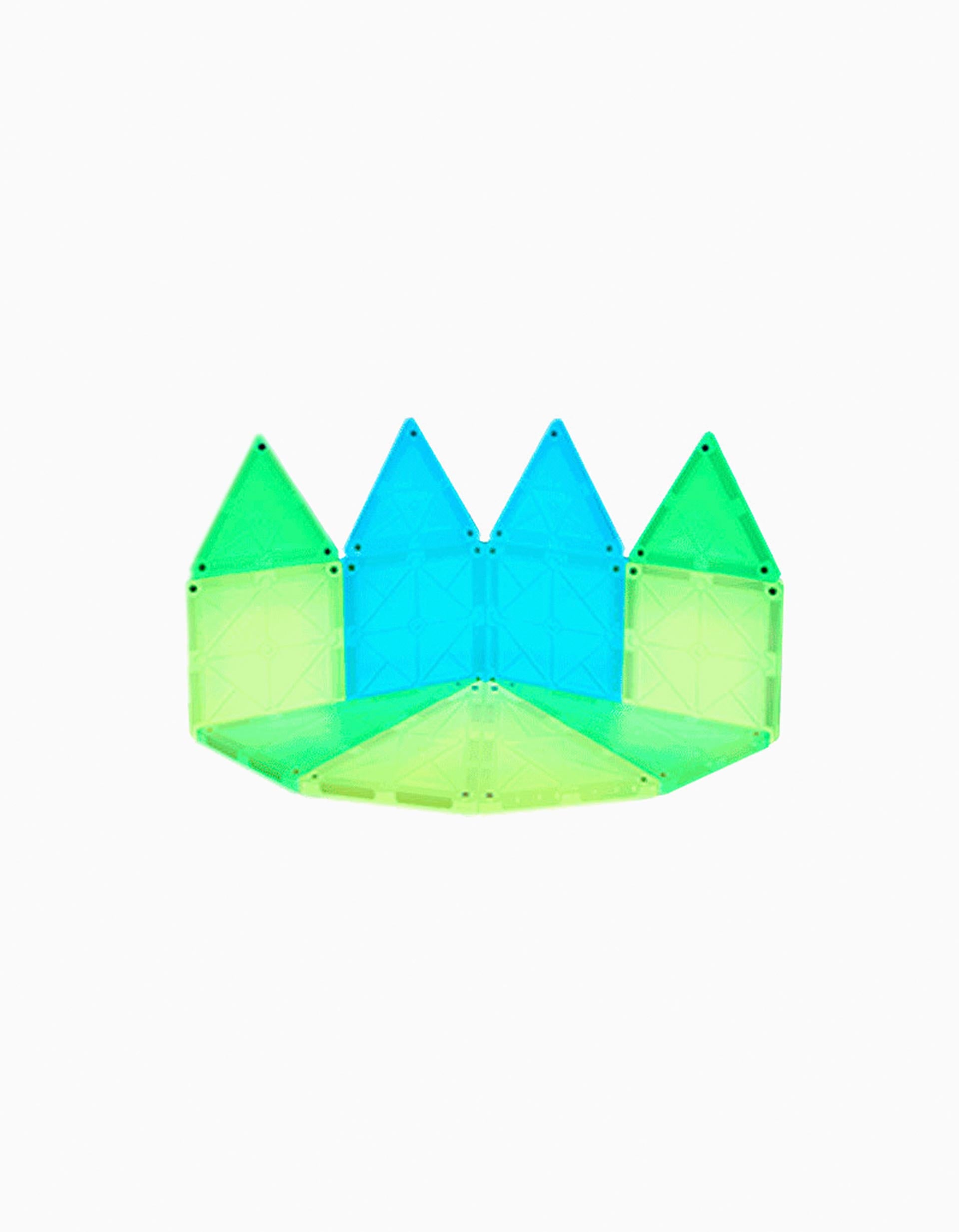 Peças Magnéticas Imanix Brilha no Escuro 16Pcs 3A+