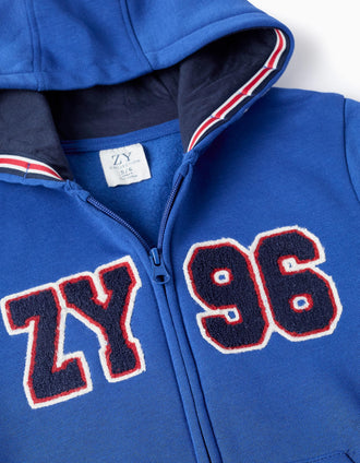 Hooded Jacket for Boys 'ZY 96', Blue