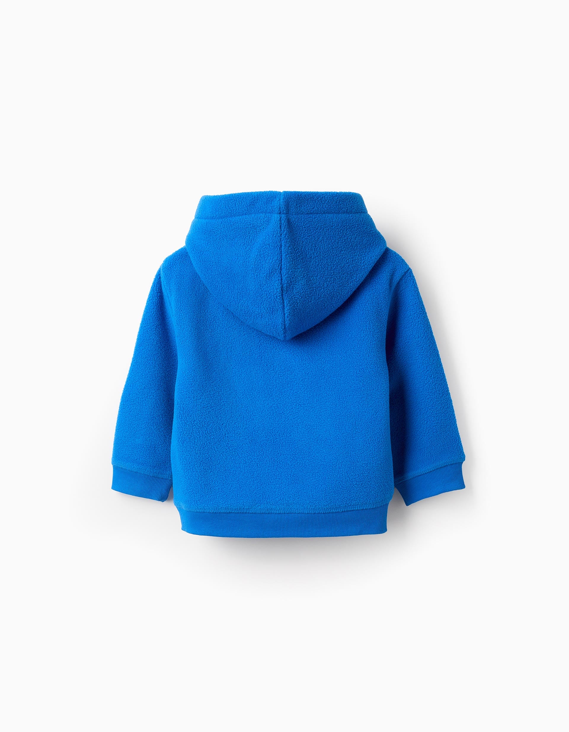 Hooded Polar Sweatshirt for Baby Boys 'ZY', Blue