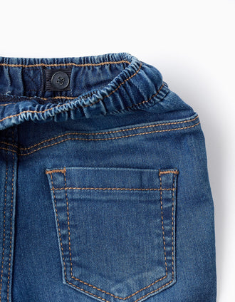 Pantalón de Ganga Deportivo para Bebé Niño, Azul