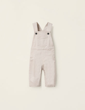 Peto de Sarga para Recién Nacido, Beige