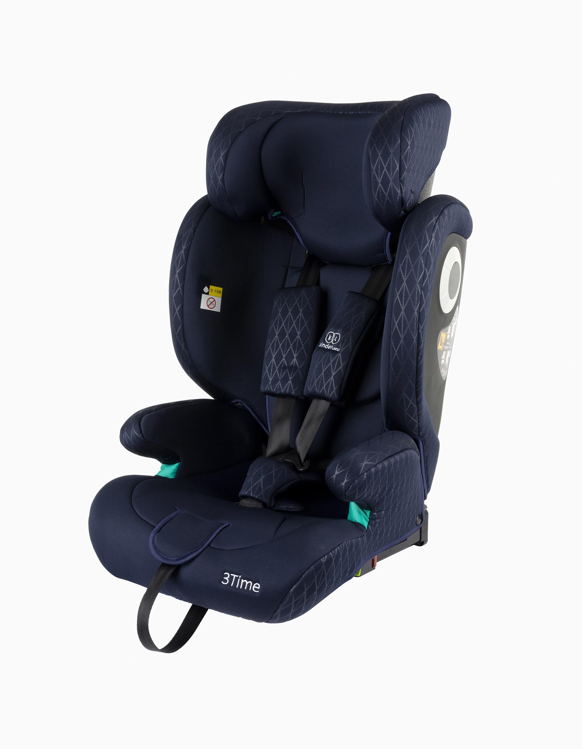 Car Seat I-Size Kinderland 3Time, Blue