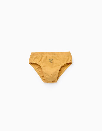 Pack 5 Culottes pour Garçon 'Baseball', Blanc/Bleu/Jaune