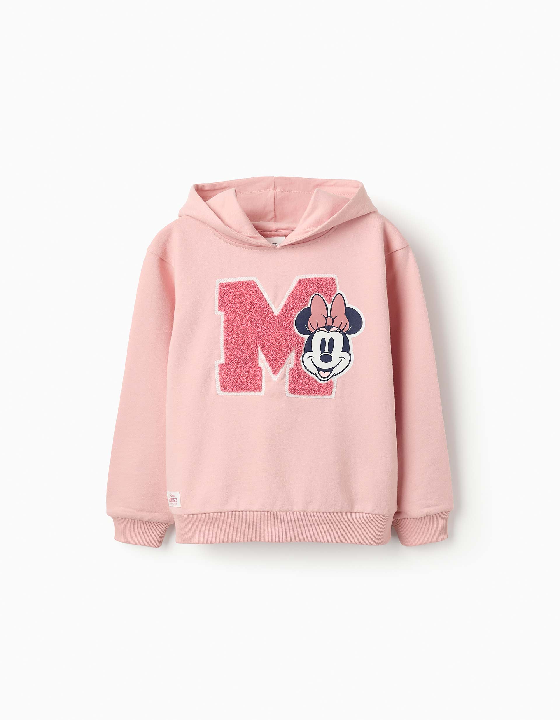 Hooded Sweatshirt for Girls 'Minnie', Pink