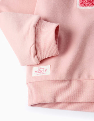 Sudadera con Capucha para Niña 'Minnie', Rosa