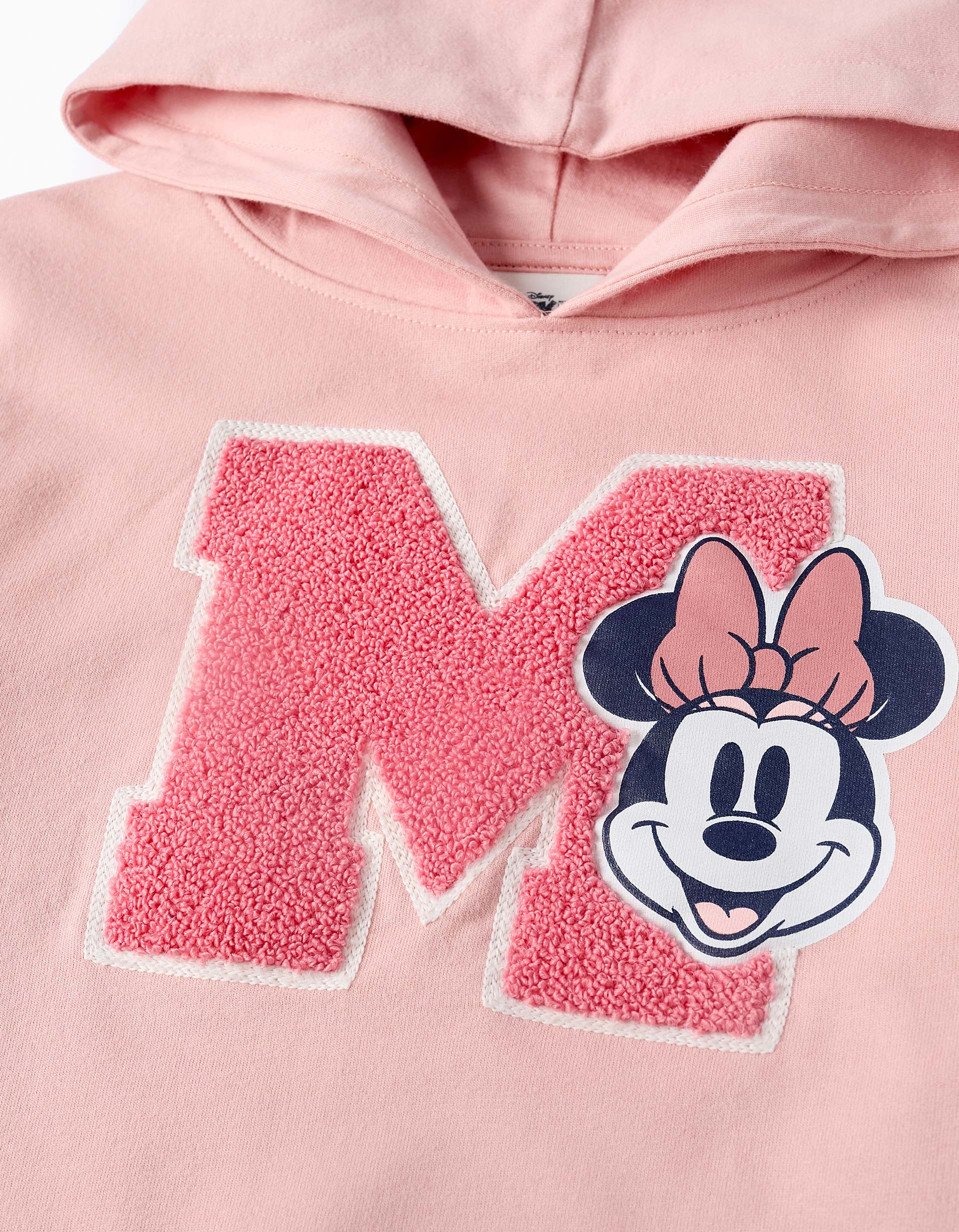 Hooded Sweatshirt for Girls 'Minnie', Pink