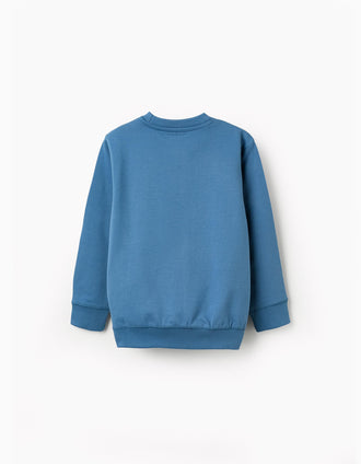 Sweat en Coton pour Garçon 'Team Pokémon', Bleu