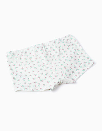 Pack 4 Boxers para Niña 'Flores', Multicolor
