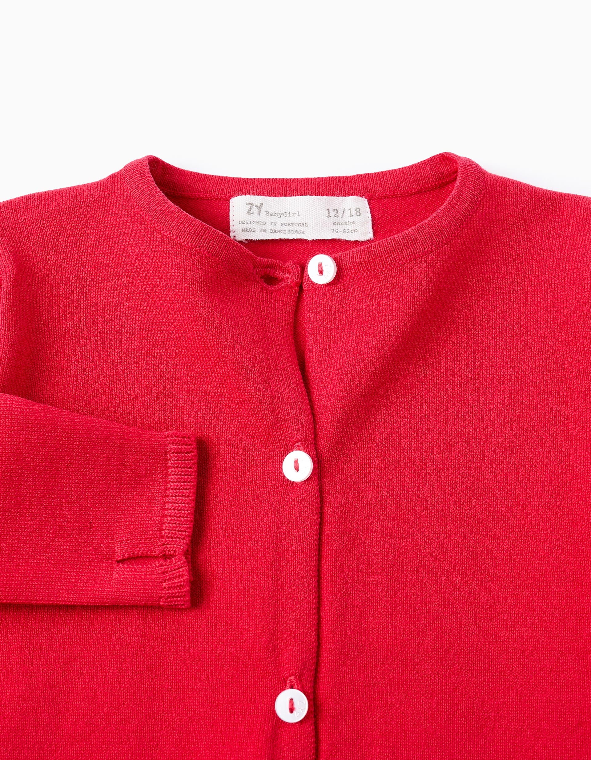 Cardigan for Baby Girls, Red