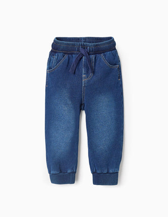 Pantalón de Ganga Deportivo para Bebé Niño, Azul