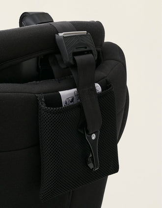 Siège Auto I-Size ZY Safe Premium avec Isofix (76-150), Noir/Gris