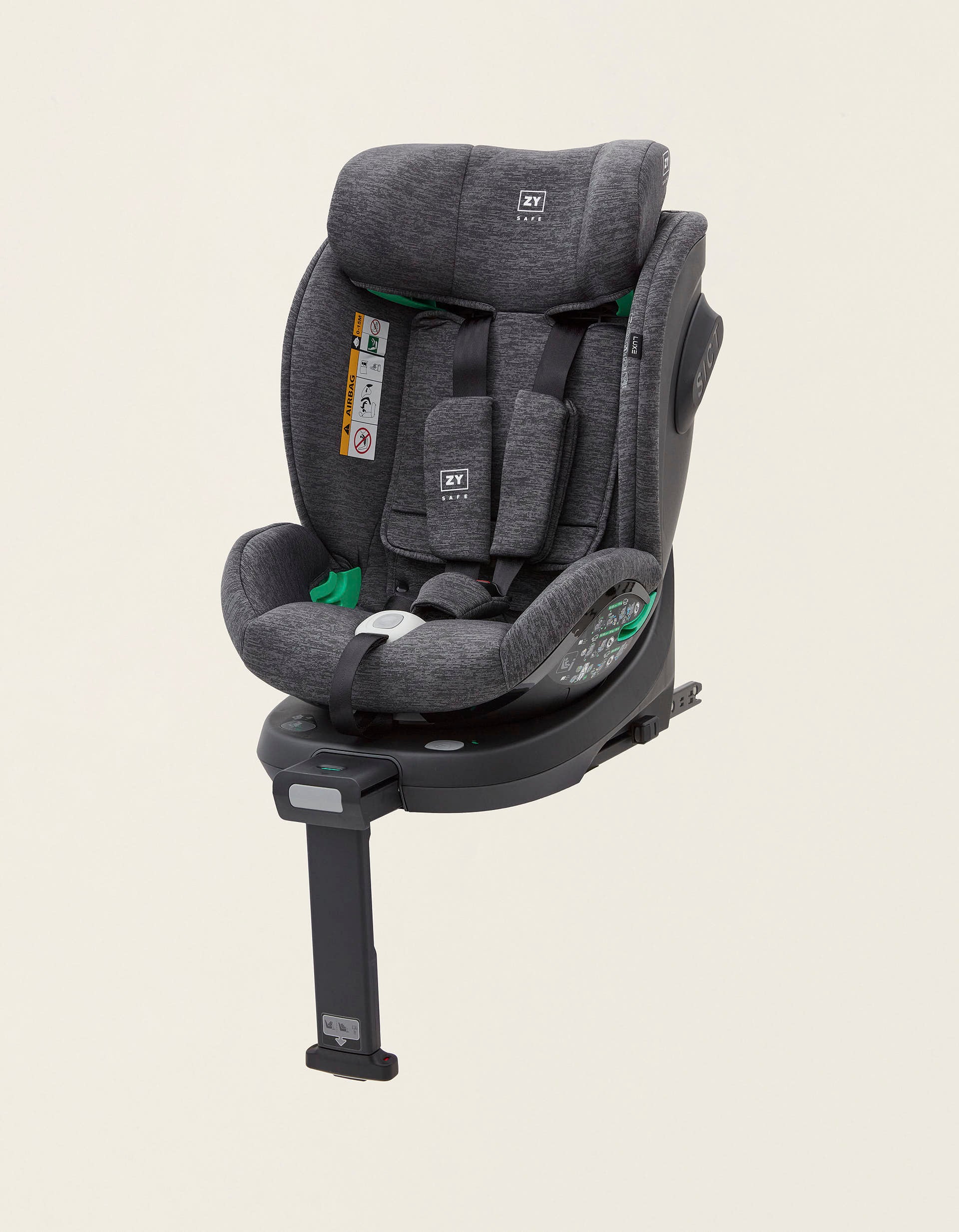 Car Seat I-Size Luxe ZY Safe (40-150), Grey