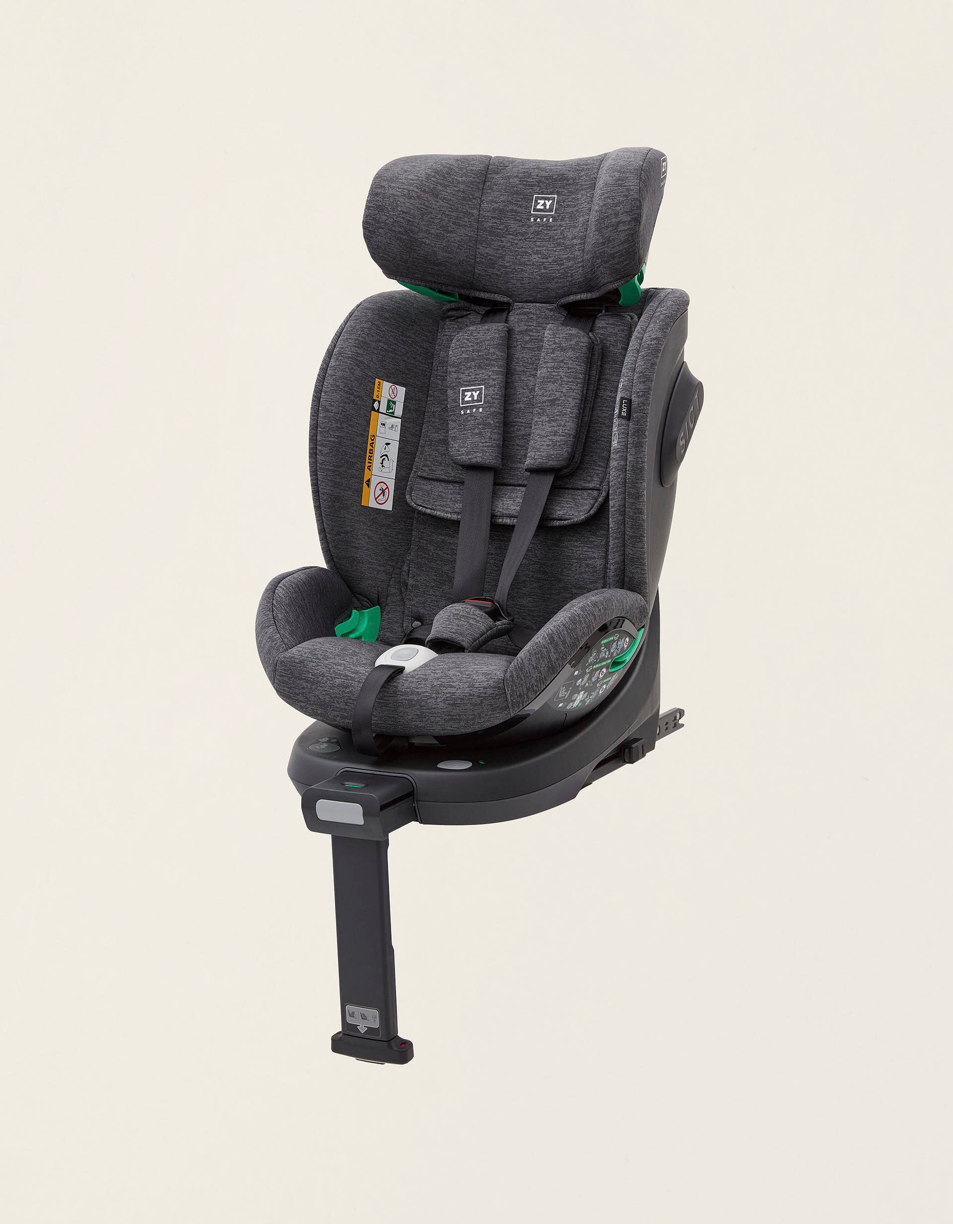 Car Seat I-Size Luxe ZY Safe (40-150), Grey