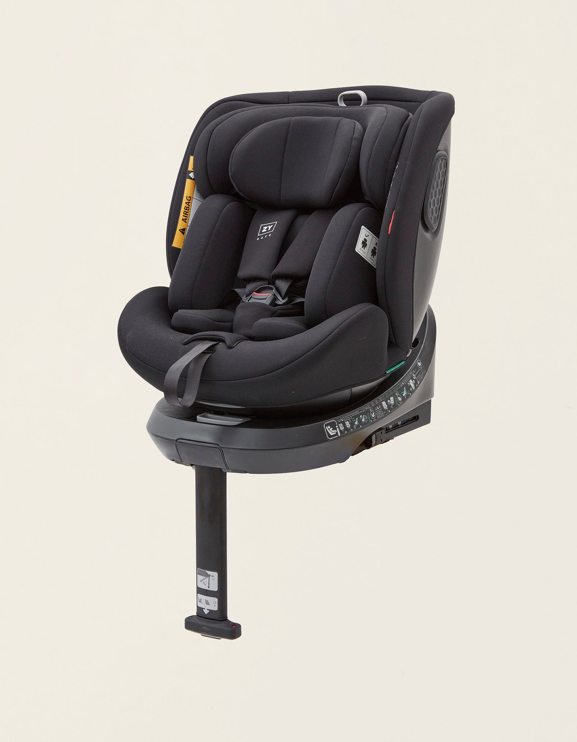 Car Seat I-Size ZY Safe Primecare with Isofix (40-150), Black