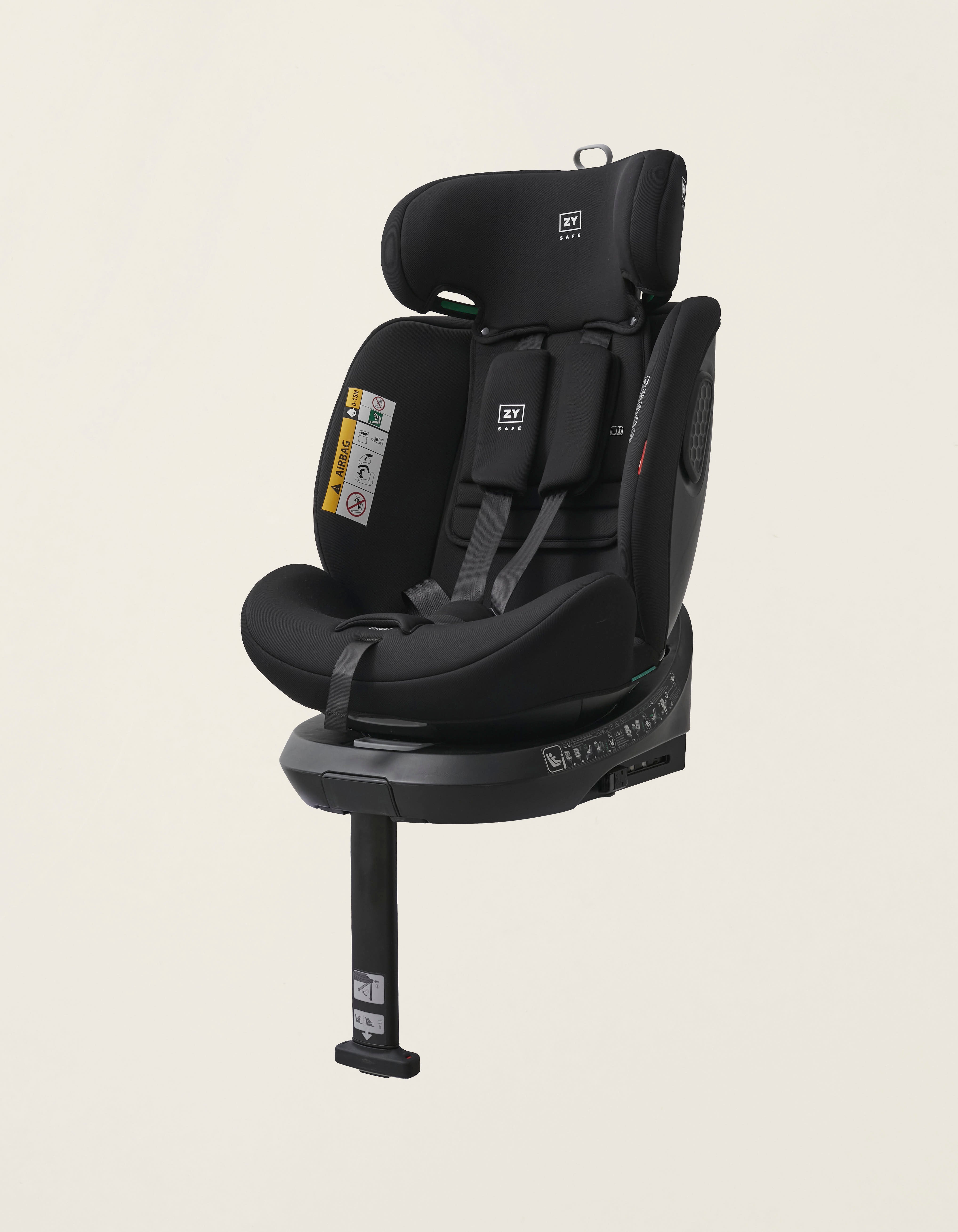 Car Seat I-Size ZY Safe Primecare with Isofix (40-150), Black