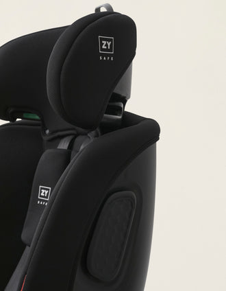 Silla de Coche I-Size ZY Safe Primecare con Isofix (40-150), Negro