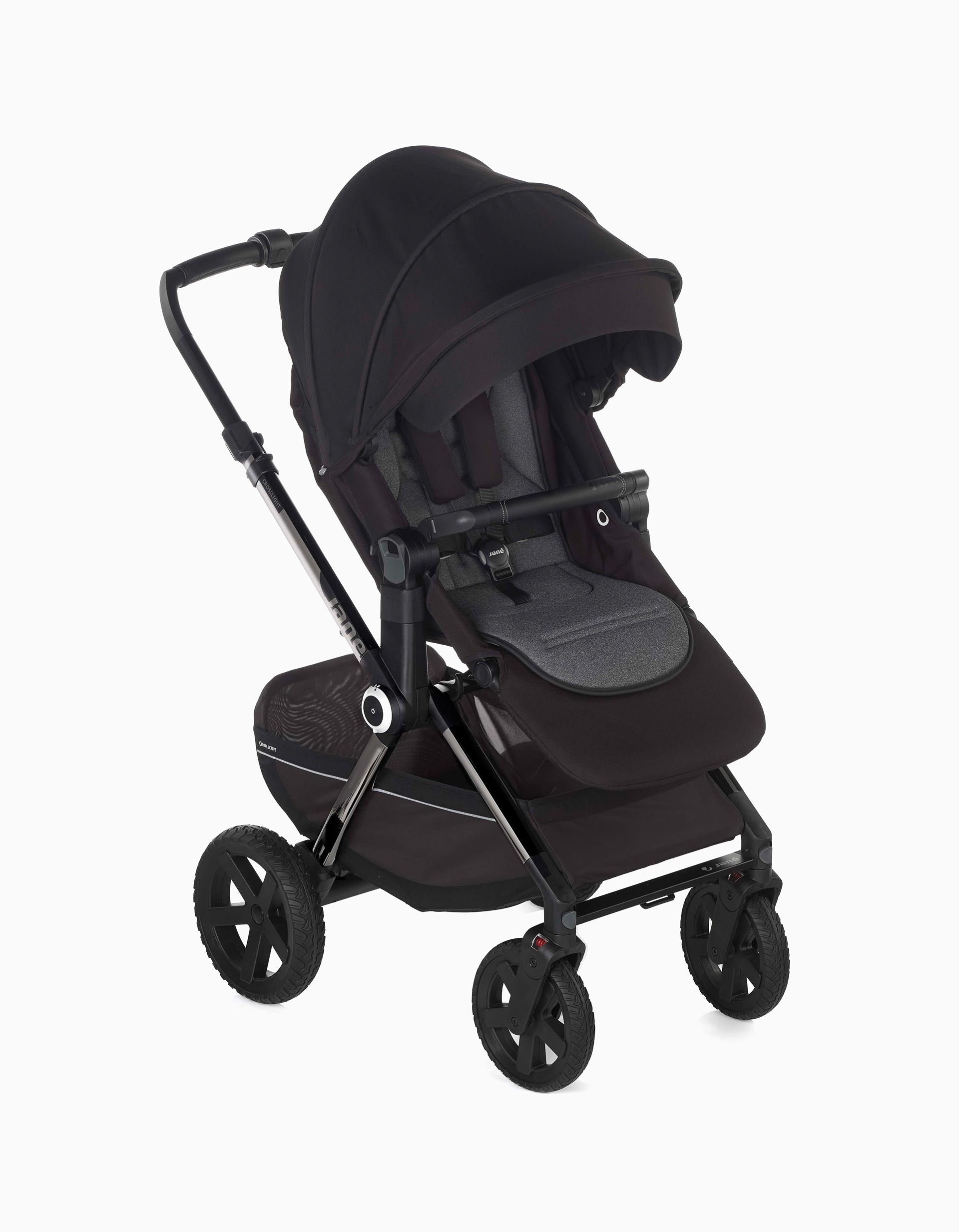 Jane Crosslight 3 Stroller, Silver Shadow