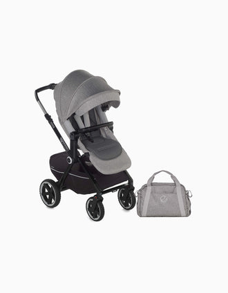 Poussette Jane Concord Crosslight 3, Gris Foncé