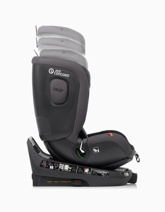 Silla de coche I-Size Jane Concord Itourer, Negro Mate