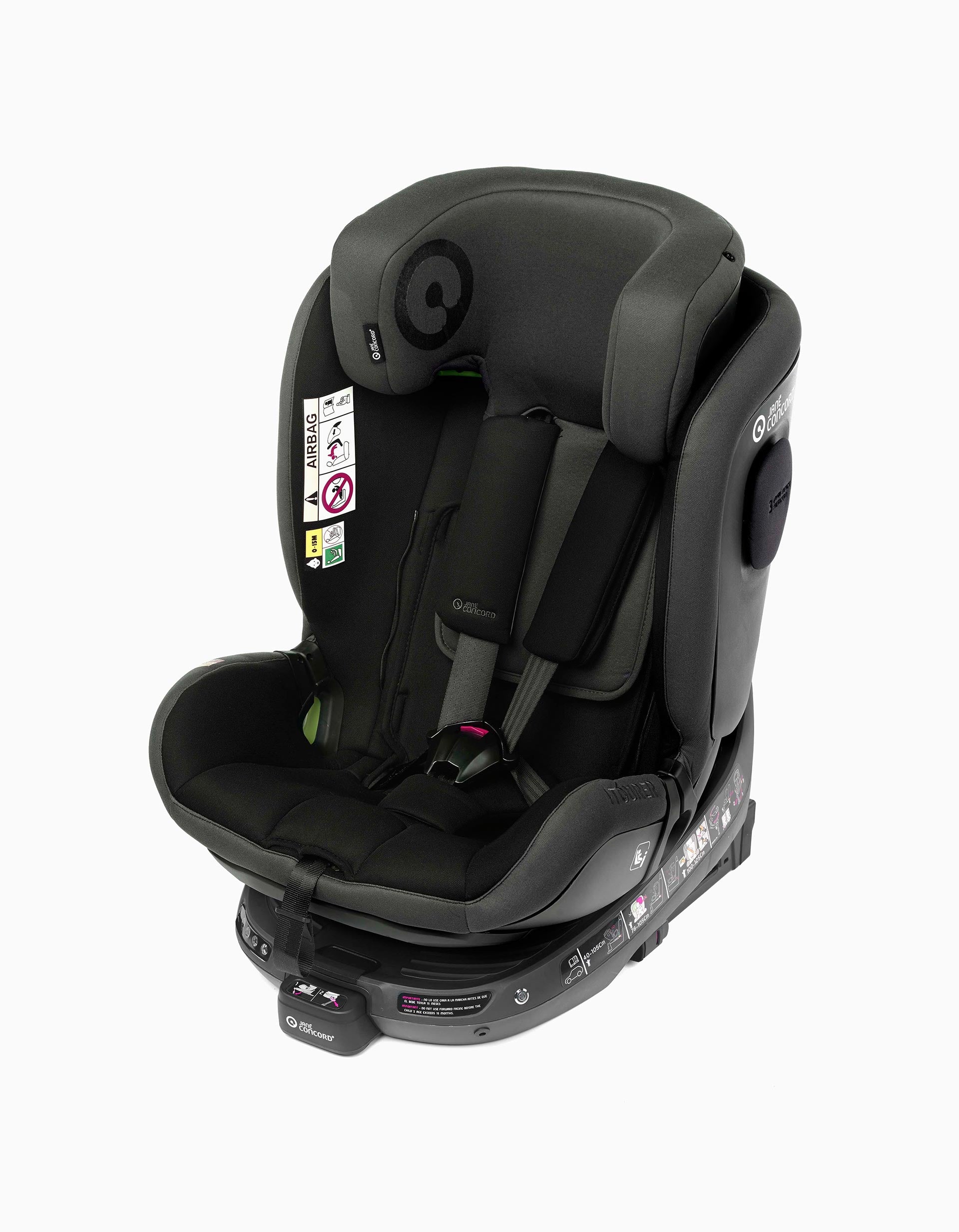 Car Seat I-Size Jane Concord Itourer, Matt Black