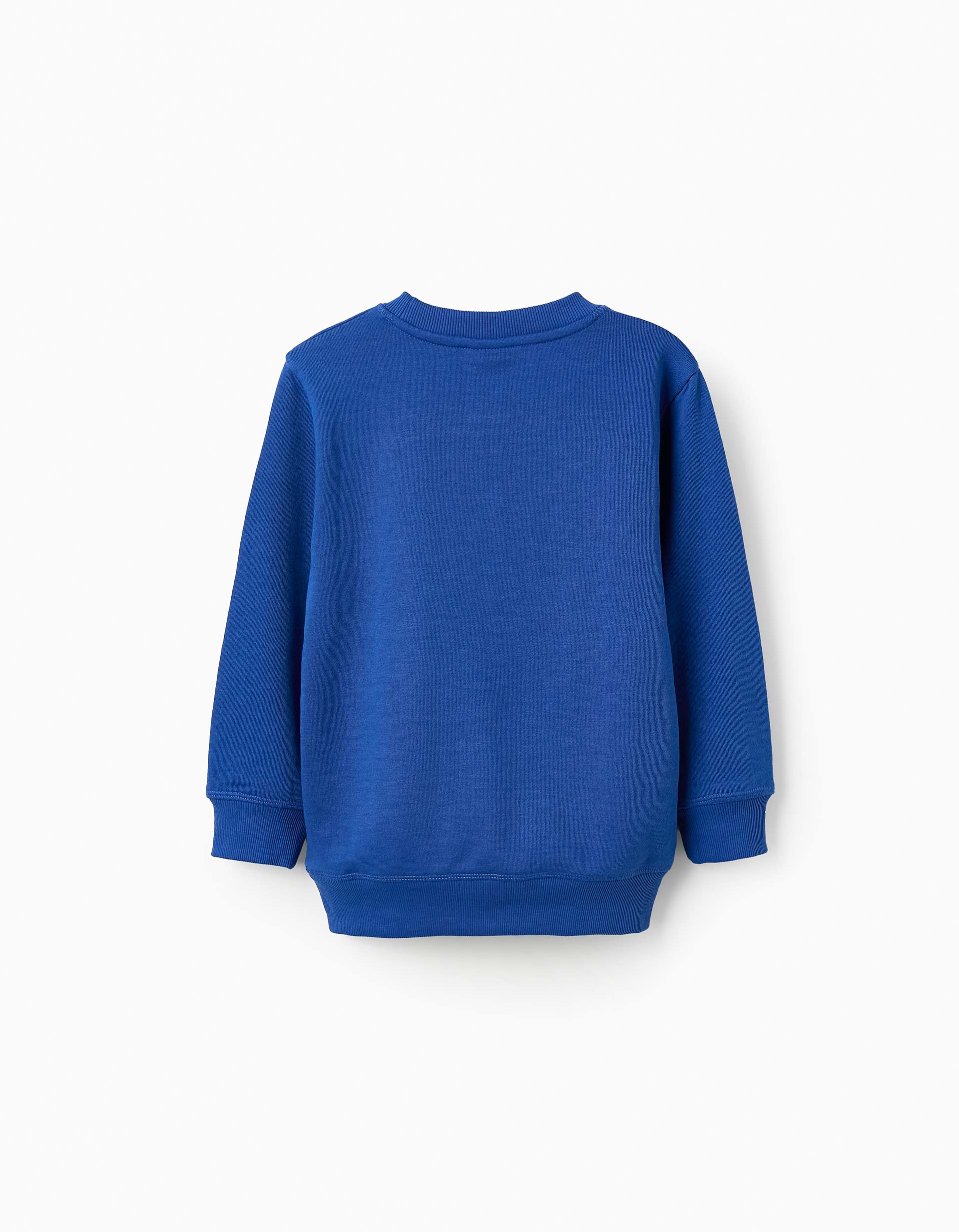 Sweatshirt with Print for Boys, Blue